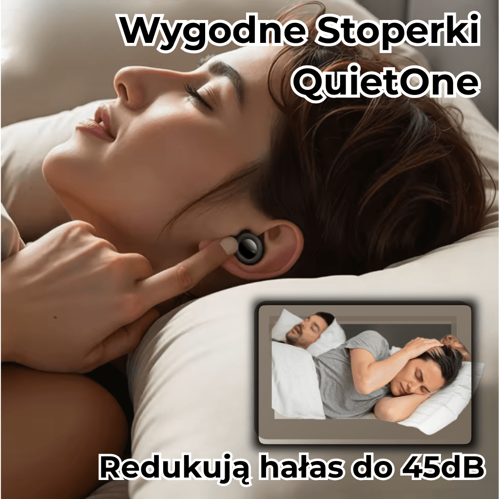 Stopery QuietOne - Wyciszenie i Skupienie